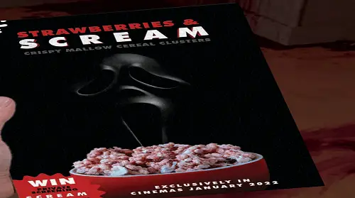 Scream Themed Cereal